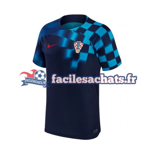 Maillot Croatie World Cup 2022 Extérieur Homme MC