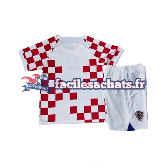 Maillot Croatie World Cup 2022 Domicile Enfant MC