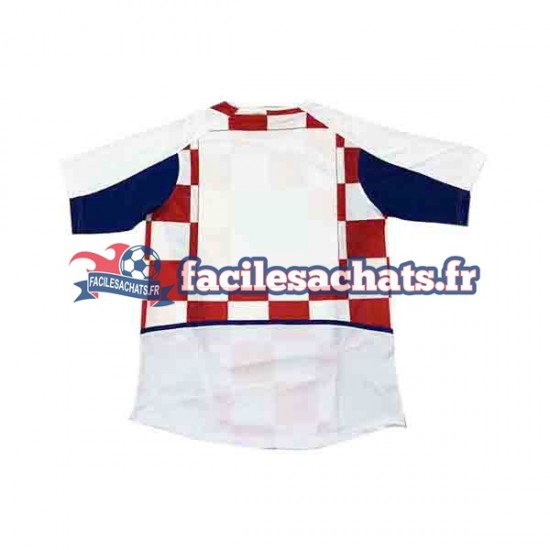 Maillot Croatie 2002 Domicile Homme MC