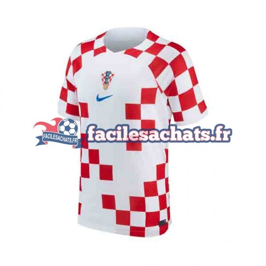 Maillot Croatie World Cup 2022 Domicile Homme MC