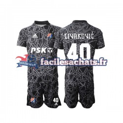 Maillot Dinamo Zagreb Livakovic 40 2022-2023 Gardien Domicile Enfant MC