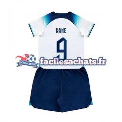 Maillot Angleterre Kane 9 World Cup 2022 Domicile Enfant MC