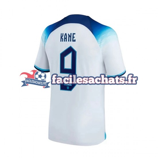 Maillot Angleterre Kane 9 World Cup 2022 Domicile Homme MC