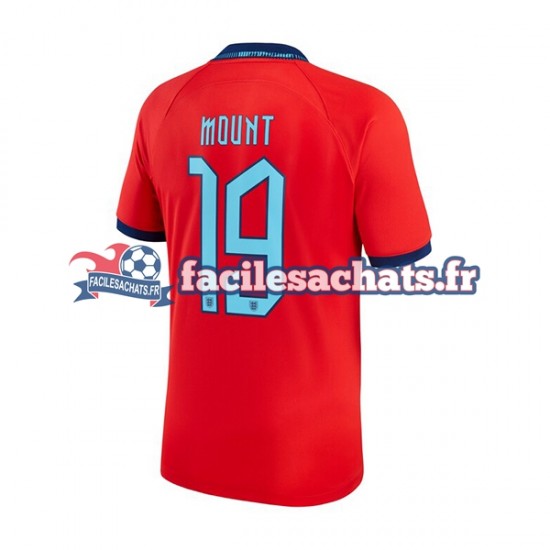 Maillot Angleterre Mount 19 World Cup 2022 Extérieur Homme MC