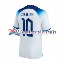 Maillot Angleterre Sterling 10 World Cup 2022 Domicile Homme MC