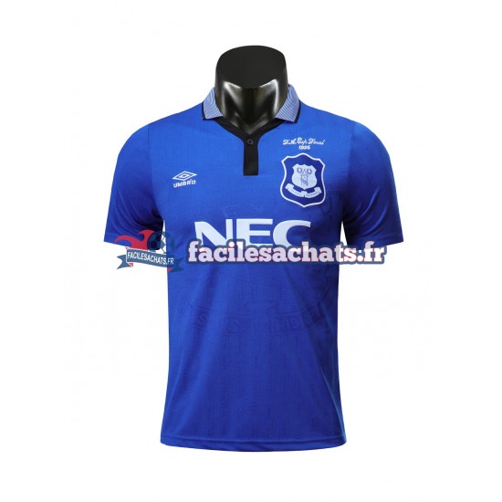 Maillot Everton Retro 1995 Domicile Homme MC