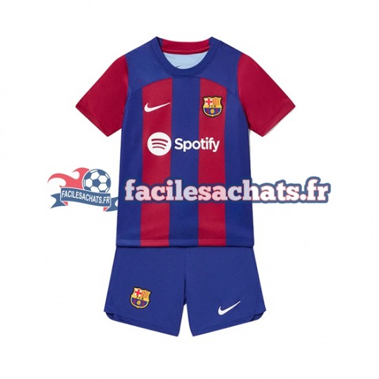 Maillot FC Barcelone 2023-2024 Domicile Enfant MC