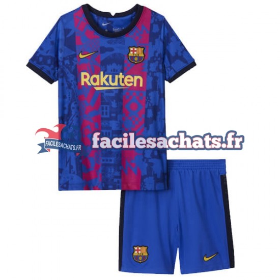 Maillot FC Barcelone 2021-2022 3ème Enfant MC