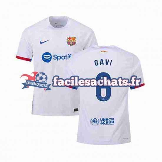 Maillot FC Barcelone GAVI 6 2023-2024 Extérieur Homme MC