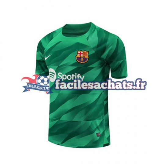 Maillot FC Barcelone Ter Stegen 1 2023-2024 Gardien Domicile Homme MC