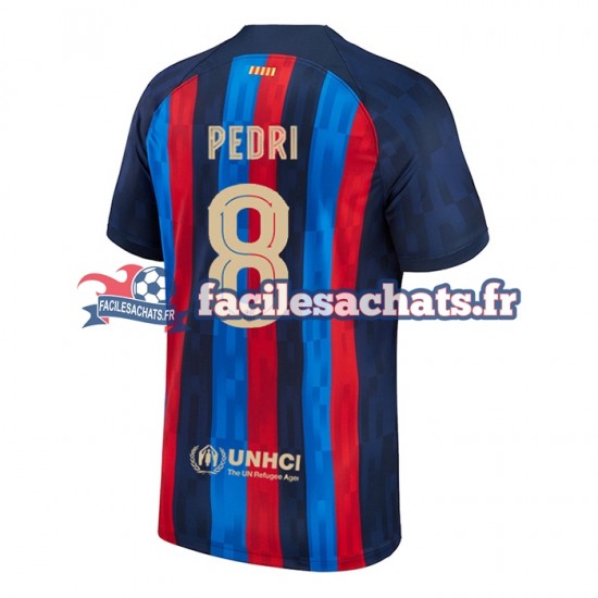 Maillot FC Barcelone Pedri 8 2022-2023 Domicile Homme MC