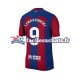 Maillot FC Barcelone Robert Lewandowski 9 2023-2024 Domicile Homme MC