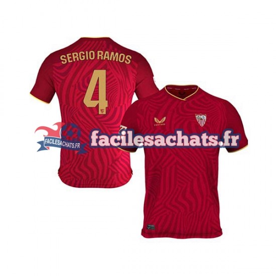 Maillot Séville FC Sergio Ramos 4 2023-2024 Extérieur Homme MC