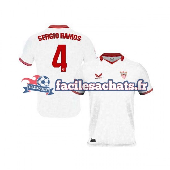 Maillot Séville FC Sergio Ramos 4 2023-2024 Domicile Homme MC