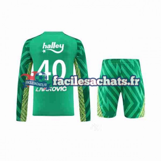 Maillot Fenerbahce Livakovic 40 2023-2024 Gardien Domicile Enfant ML