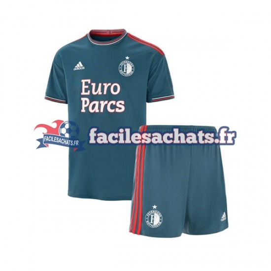 Maillot Feyenoord Rotterdam 2022-2023 Extérieur Enfant MC