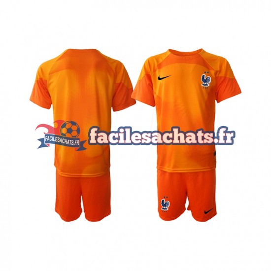 Maillot France World Cup 2022 Gardien Extérieur Enfant MC