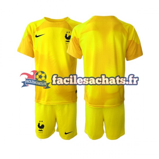 Maillot France World Cup 2022 Gardien 3ème Enfant MC