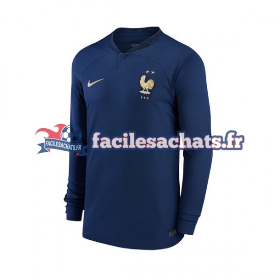 Maillot France World Cup 2022 Domicile Homme ML