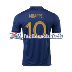Maillot France Mbappe 10 World Cup 2022 Domicile Homme MC