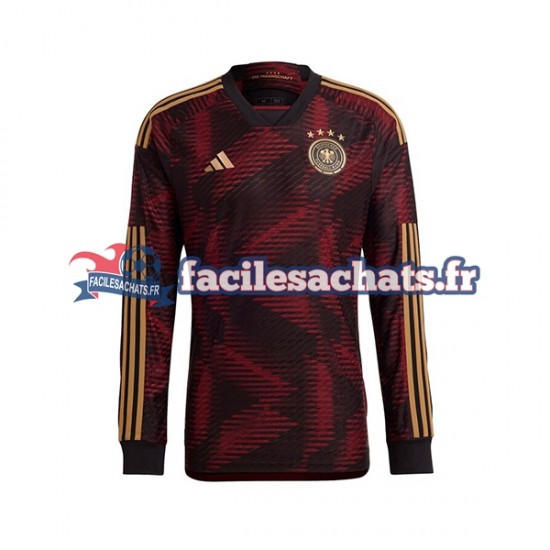 Maillot Allemagne World Cup 2022 Extérieur Homme ML