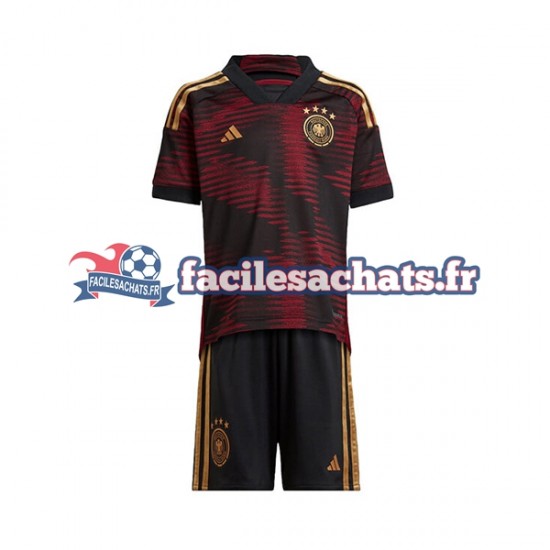 Maillot Allemagne World Cup 2022 Extérieur Enfant MC