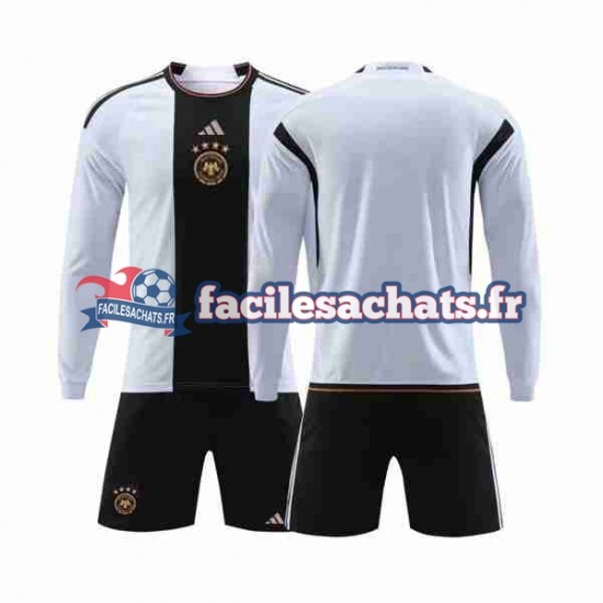 Maillot Allemagne World Cup 2022 Domicile Enfant ML