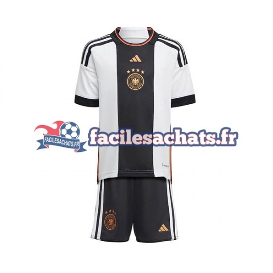 Maillot Allemagne World Cup 2022 Domicile Enfant MC