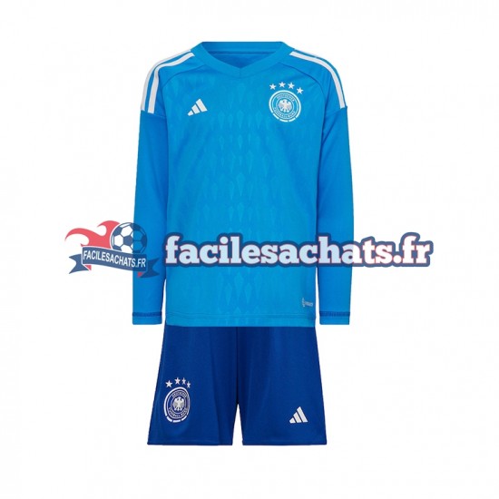 Maillot Allemagne World Cup 2022 Gardien Domicile Enfant ML