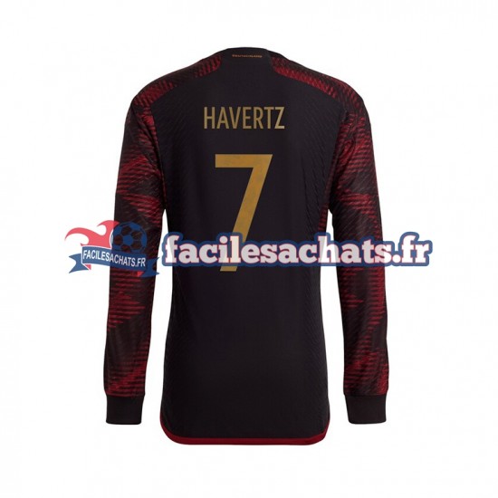 Maillot Allemagne Havertz 7 World Cup 2022 Extérieur Homme ML