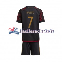 Maillot Allemagne Havertz 7 World Cup 2022 Extérieur Enfant MC