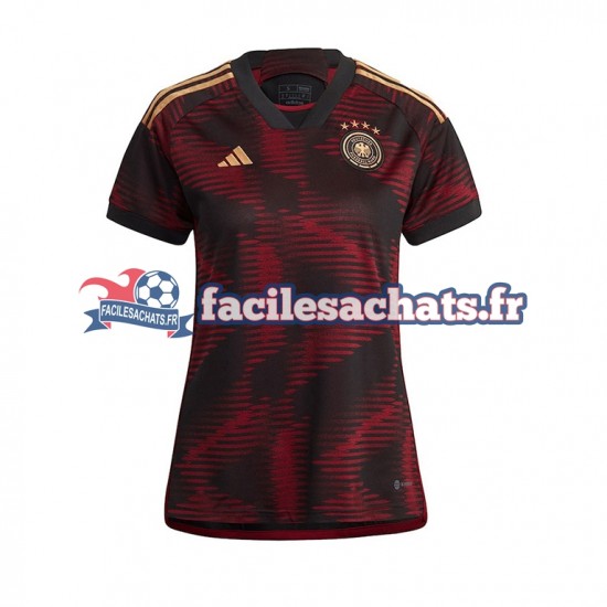 Maillot Allemagne World Cup 2022 Extérieur Femme MC