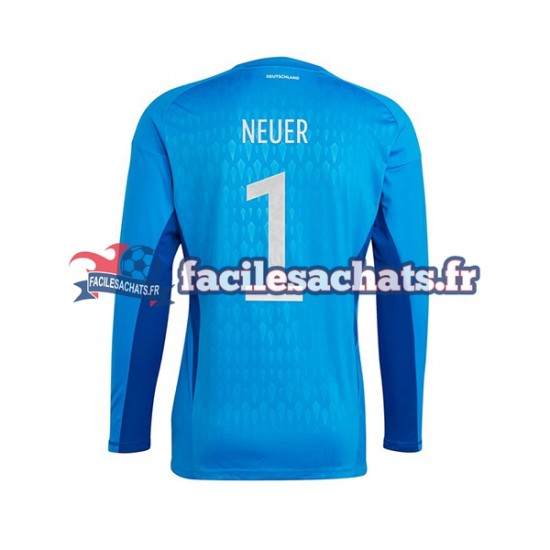 Maillot Allemagne Manuel Neuer 1 World Cup 2022 Gardien Domicile Homme MC