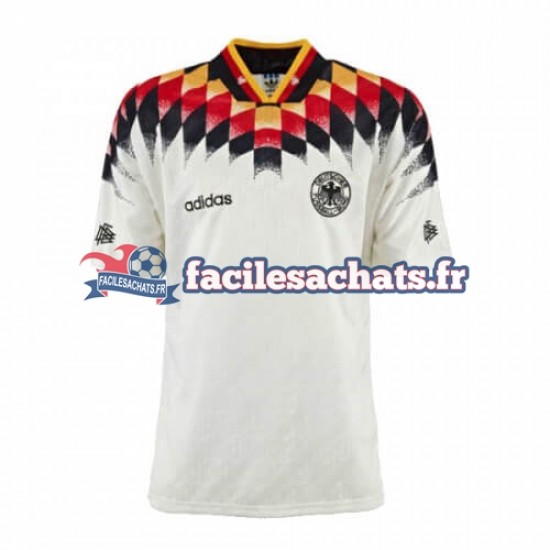 Maillot Allemagne Retro 1994 Domicile Homme MC