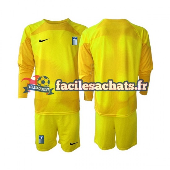 Maillot Grèce 2023 Gardien Domicile Enfant ML