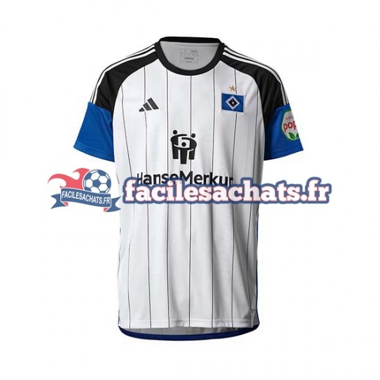 Maillot Hamburger SV 2023-2024 Domicile Homme MC