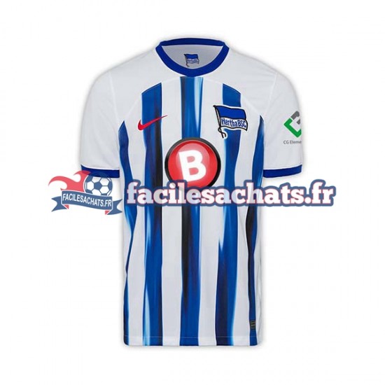 Maillot Hertha BSC 2023-2024 Domicile Homme MC