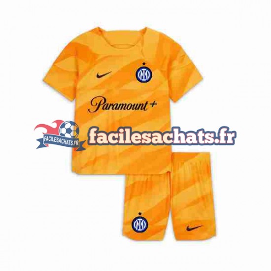 Maillot Inter Milan 2023-2024 Gardien Domicile Enfant MC