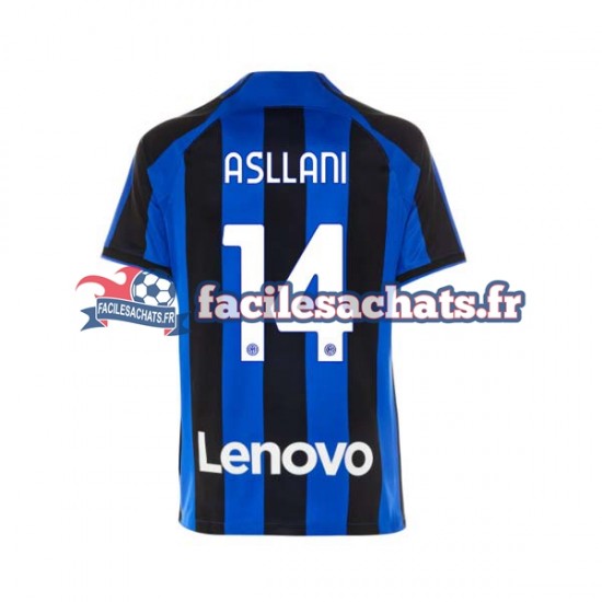 Maillot Inter Milan Kristjan Asllani 14 2022-2023 Domicile Homme MC