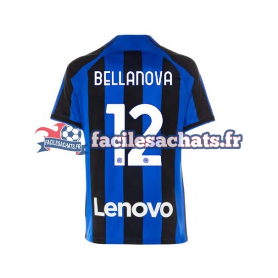 Maillot Inter Milan Raoul Bellanova 12 2022-2023 Domicile Homme MC