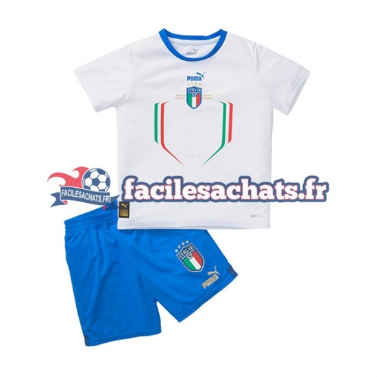 Maillot Italie 2022-2023 Extérieur Enfant MC