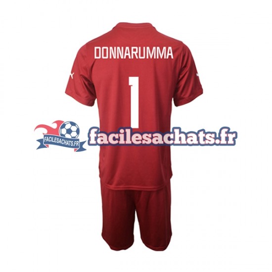 Maillot Italie Donnarumma 1 2022-2023 Gardien Extérieur Enfant MC