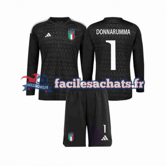 Maillot Italie Donnarumma 1 2023 Gardien Extérieur Enfant ML