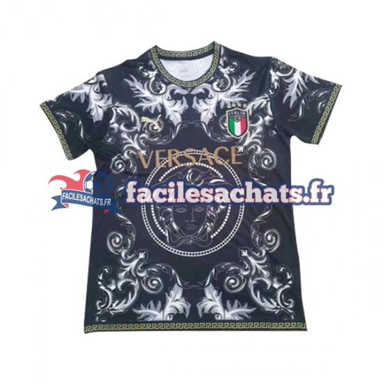 Maillot Italie Versace 2023-2024 Noir Homme MC