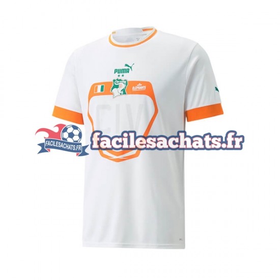 Maillot Côte d'Ivoire 2022 Extérieur Homme MC