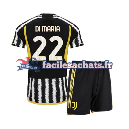 Maillot Juventus Angel Di Maria 22 2023-2024 Domicile Enfant MC