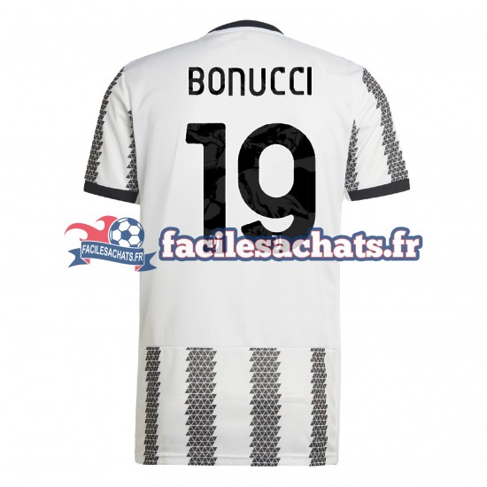 Maillot Juventus Bonucci 19 2022-2023 Domicile Homme MC