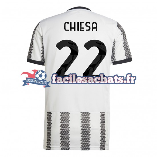 Maillot Juventus Chiesa 22 2022-2023 Domicile Homme MC