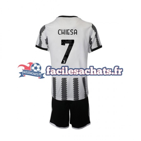 Maillot Juventus Chiesa 7 2022-2023 Domicile Enfant MC