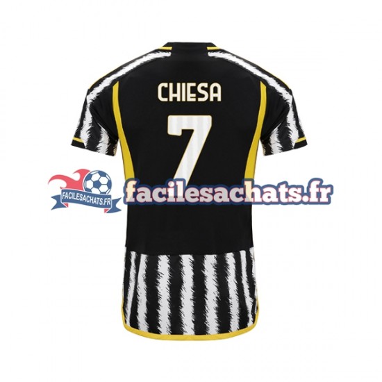 Maillot Juventus Federico Chiesa 7 2023-2024 Domicile Homme MC